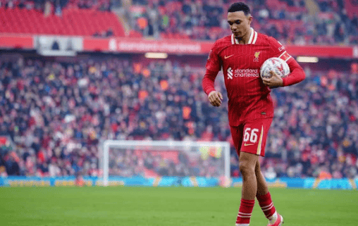 阿诺德欧冠重返安菲尔德:进球不庆祝