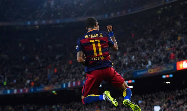 巴西球员欧冠射手榜前五:内马尔崭露头角